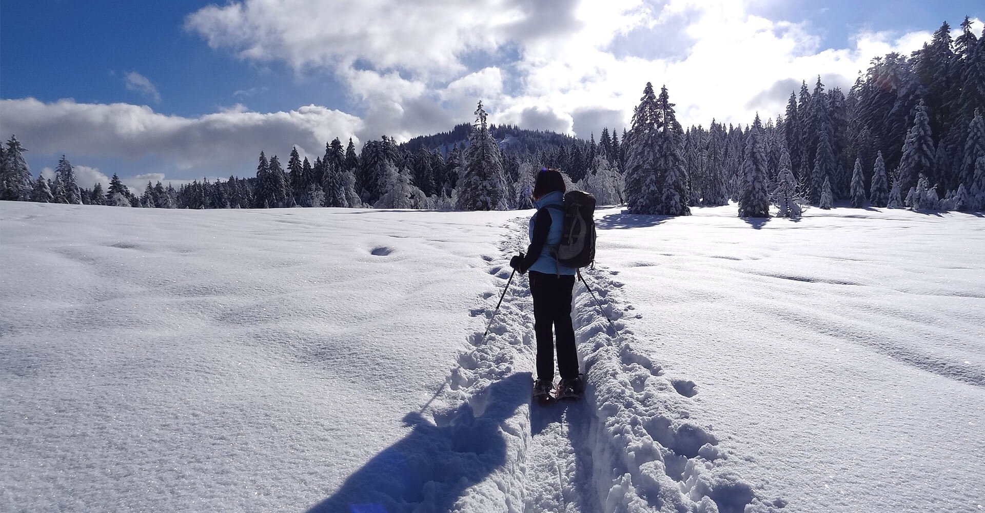 Winterwandern und Skitouren - Freizeitaktivitäten Pension Pilsachhof in Arriach, Skigebiet Gerlitzen Alpe in Kärnten
