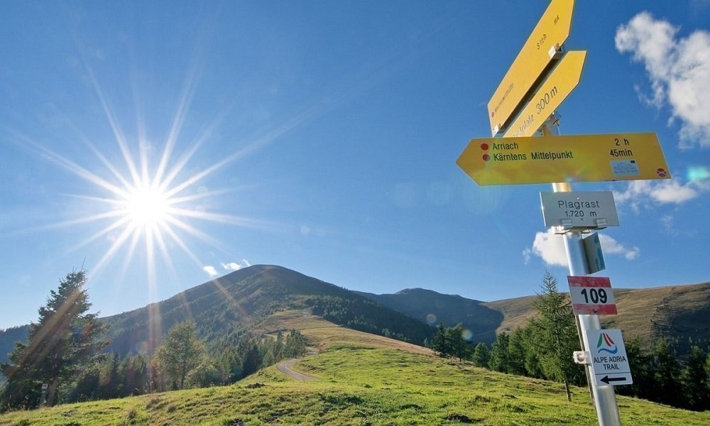 Wanderurlaub Alpe Adria Trail Arriach Wöllaner Nock Bad Kleinkirchheim Kärnten