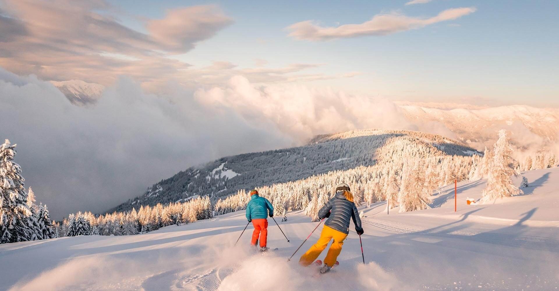 Winterurlaub in Kärnten - Skifahren Rodeln Winterwandern Langlauf - Schneevergnügen auf der Gerlitzen Alpe (8)