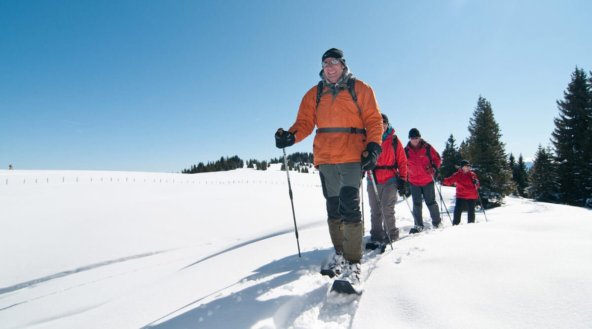 Winter & Schneeschuhwandern rund um Gerlitzen in Kärnten - Urlaub Pension Pilsachhof
