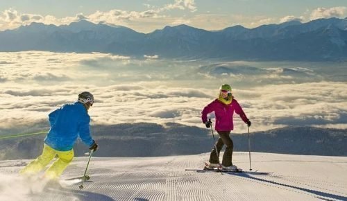 Winterurlaub und Skifahren auf der Gerlitzen Alpe in Kärnten