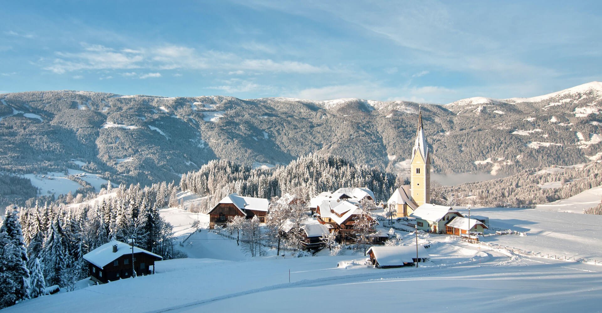 Winterurlaub Kärnten, Arriach bei Gerlitzen Alpe, Region Villach - freie Zimmer & Ferienwohnungen Pilsachhof